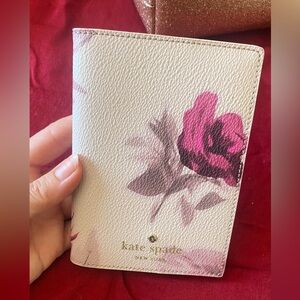 Kate Spade Hawthorne Lane Roses Passport Holder